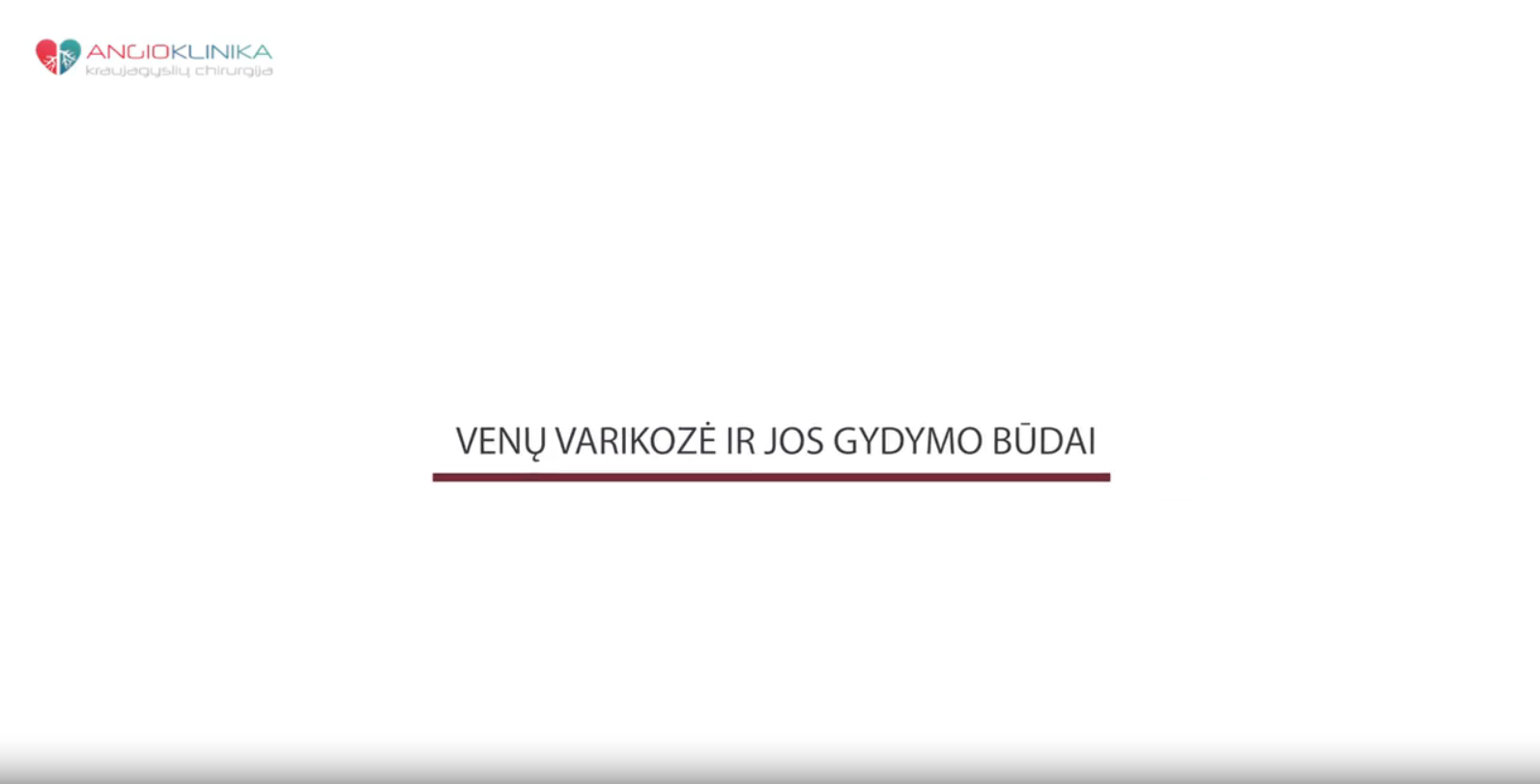 Venų gydymas